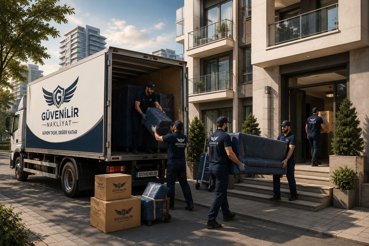 Türkiye Geneli Evden Eve Nakliyat Kamyonu