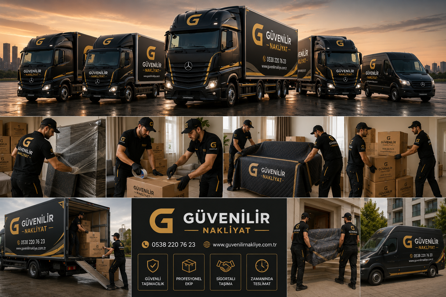 Güvenilir Nakliyat Kamyon Filosu