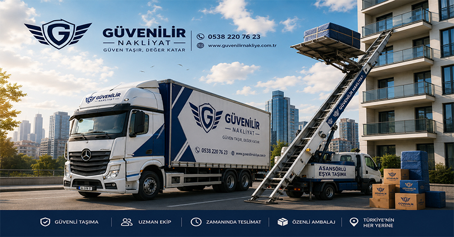 Asansörlü Nakliyat Hizmeti - Asansörlü Nakliyat